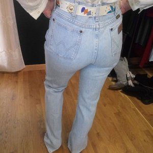 VTG Wrangler High Rise Light Wash Jeans
